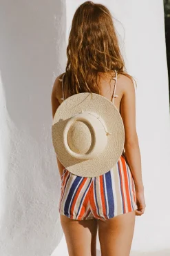 Lack of Color Hats-Seashells Boater Hat