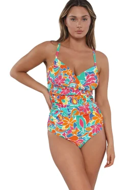 Sunsets Tank|Tankinis-Serena Underwire Tankini Top (D+ Cup)