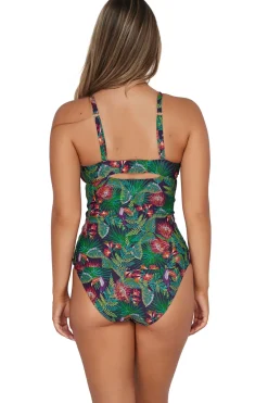 Sunsets Tank|Tankinis-Serena Underwire Tankini Top (E-H Cup)