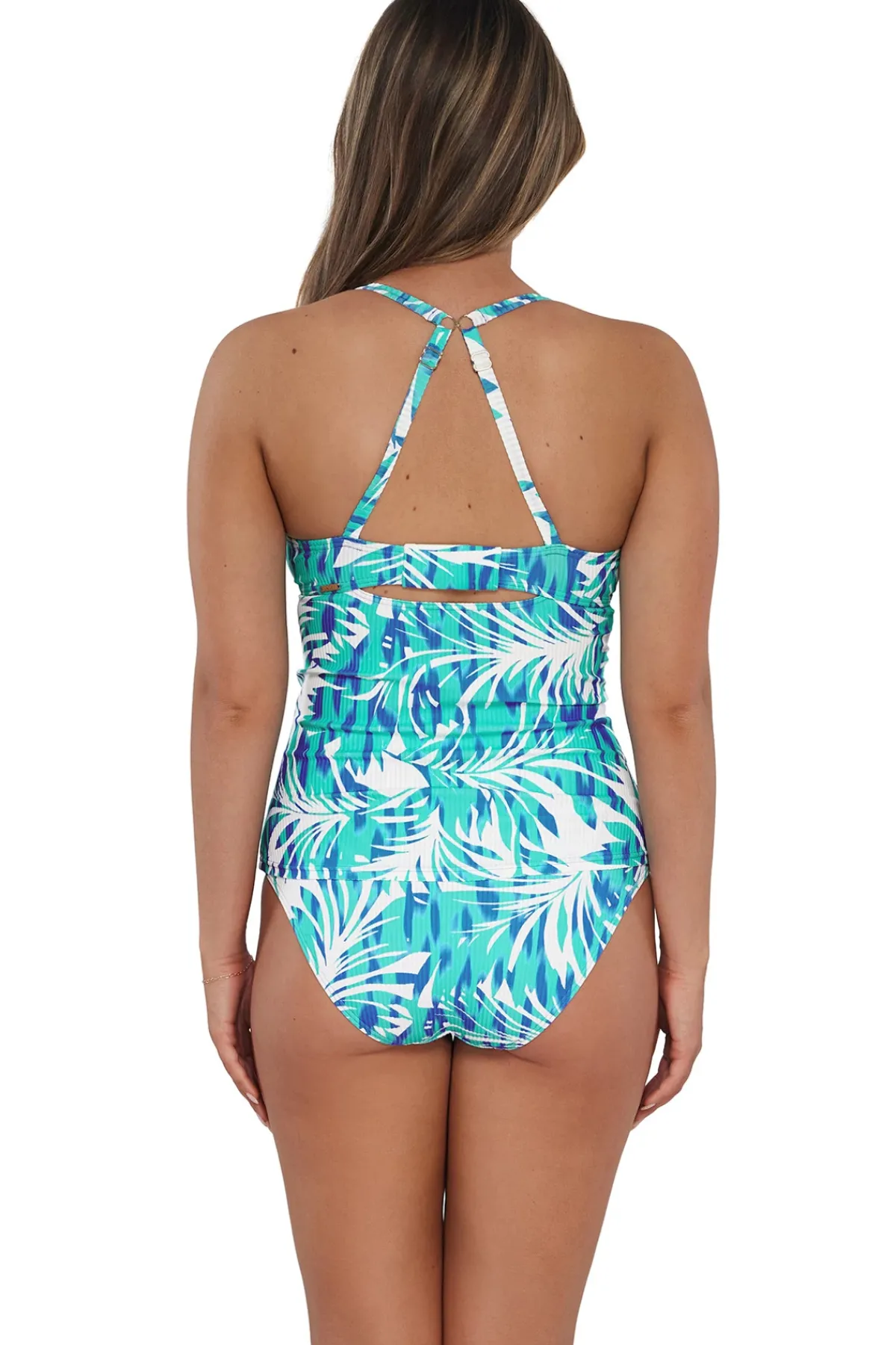 Sunsets Tank|Tankinis-Serena Underwire Tankini Top (E-H Cup)