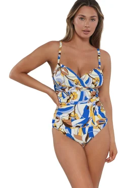 Sunsets Tank|Tankinis-Serena Underwire Tankini Top (D+ Cup)