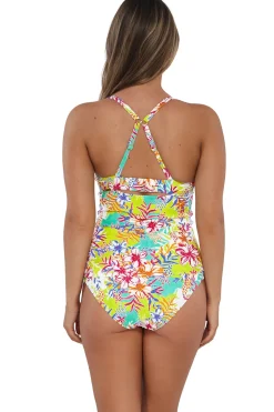 Sunsets Tank|Tankinis-Serena Underwire Tankini Top (E-H Cup)
