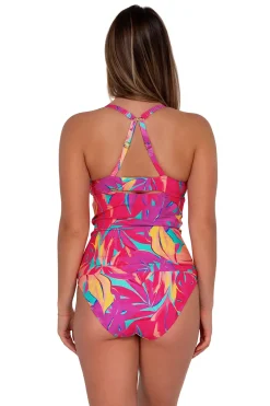 Sunsets Tank|Tankinis-Serena Underwire Tankini Top (E-H Cup)