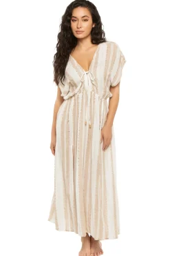 Surf Gypsy Sundresses-Shimmer Maxi Cover Dress