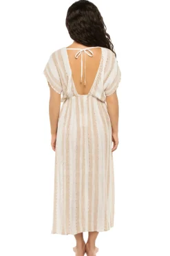 Surf Gypsy Sundresses-Shimmer Maxi Cover Dress