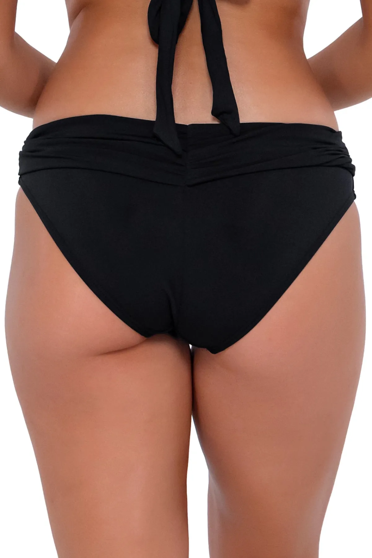 Sunsets Hipster|Bikinis-Shirred Banded Bikini Bottom