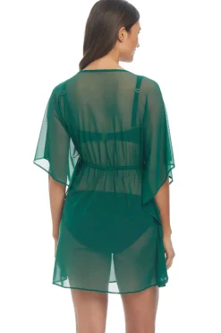 Bleu Rod Beattie Tunics-Short Mesh Caftan