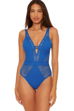 Becca by Rebecca Virtue Plunge|One Pieces-Show & Tell Plunge One Piece Swimsuit