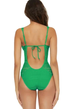 Becca by Rebecca Virtue Plunge|One Pieces-Show & Tell Plunge One Piece Swimsuit