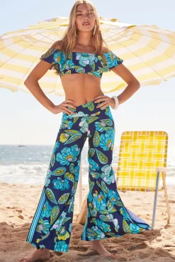 Trina Turk Bottoms-Side Slit Pants