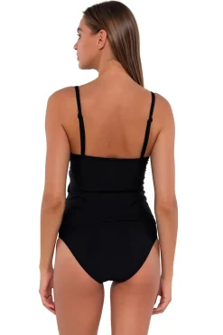 Sunsets Tank|Tankinis-Simone Convertible Strap Tankini Top