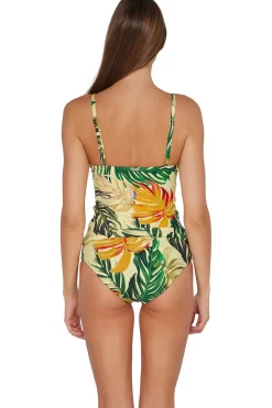 Sunsets Tank|Tankinis-Simone Convertible Strap Tankini Top