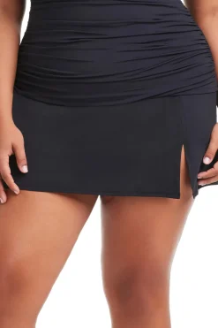 Bleu Rod Beattie Skirted|High Waist-Skirted Bikini Bottom