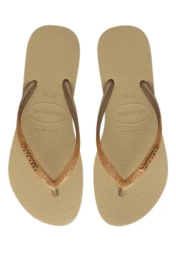 Havaianas Footwear-Slim Glitter III Flip Flops