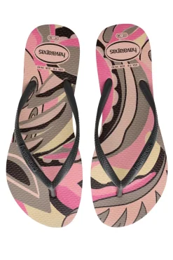 Havaianas Footwear-Slim High Trend Flip Flops