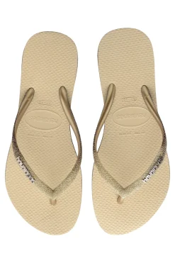 Havaianas Footwear-Slim Sparkle Flip Flops