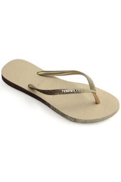Havaianas Footwear-Slim Sparkle Flip Flops