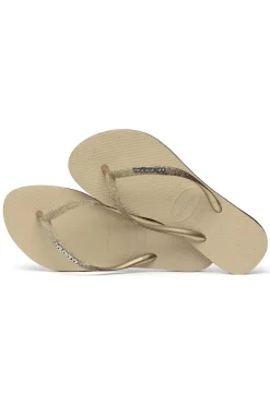 Havaianas Footwear-Slim Sparkle Flip Flops