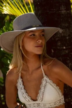 Nikki Beach Hats-Smokey Panama Hat