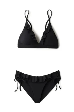 Becca by Rebecca Virtue Bikinis-Socialite Ruffle Bikini Top