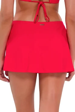 Sunsets Skirted|Hipster-Sporty Skirted Hipster Bikini Bottom