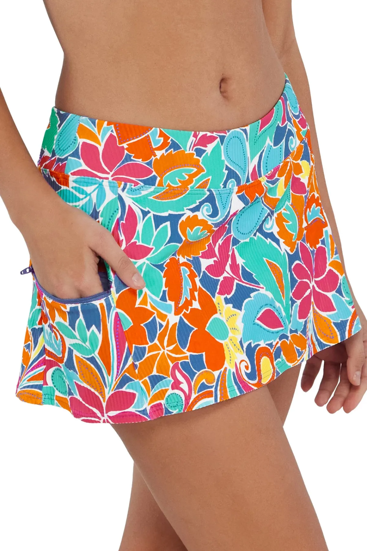 Sunsets Skirted|Bikinis-Sporty Swim Skirt