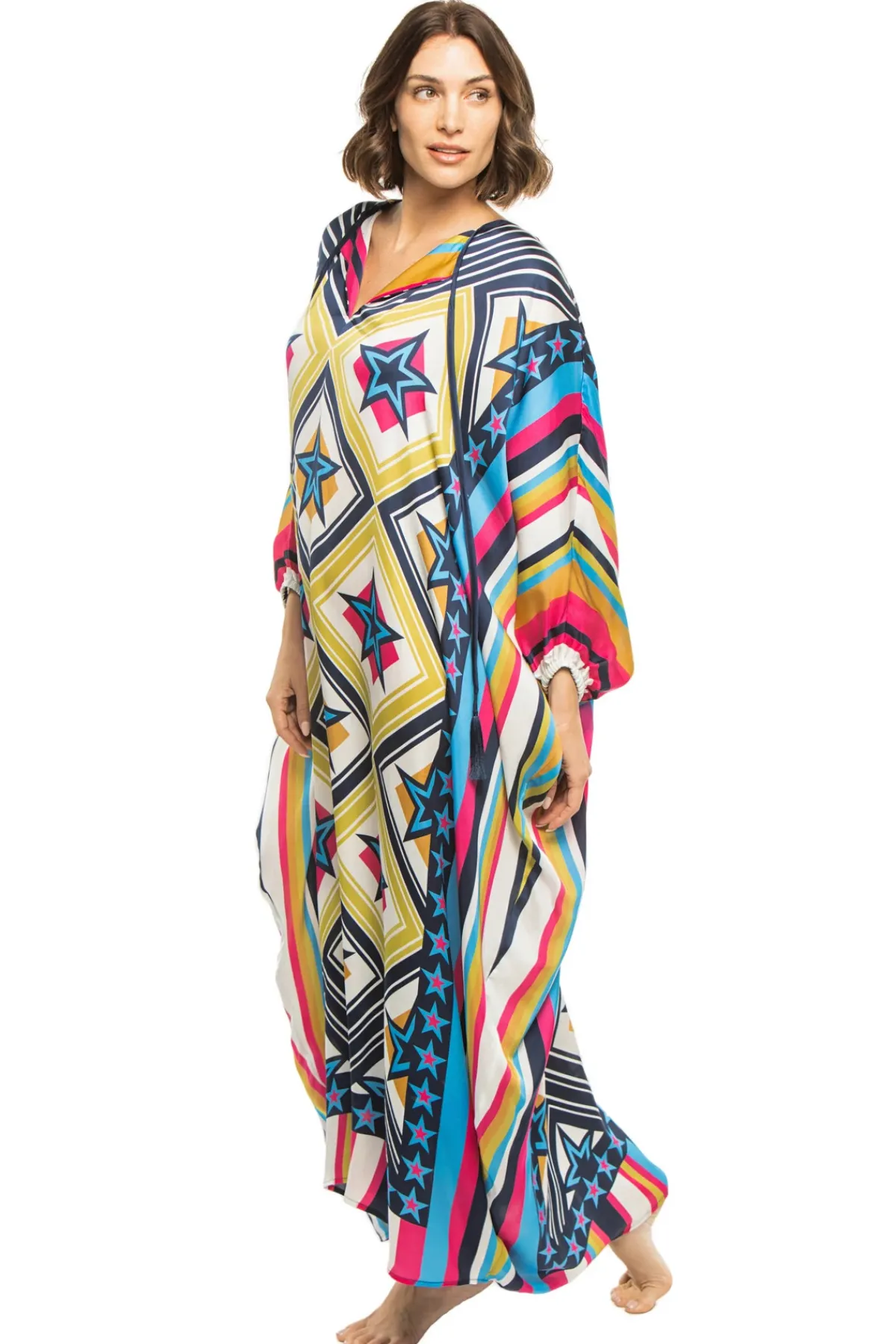 Verandah Caftans-Star Vintage Caftan