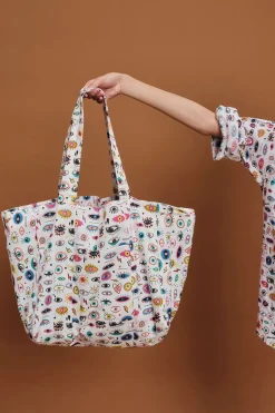 Sun of a Beach Bags-Starry Eyes Tote Bag