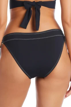 Bleu Rod Beattie Tie Side|Hipster-Stitched Tie Side Hipster Bikini Bottom