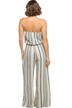 Elan Jumpsuits / Rompers-Strapless Jumpsuit