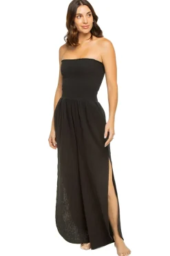 Elan Jumpsuits / Rompers-Strapless Jumpsuit