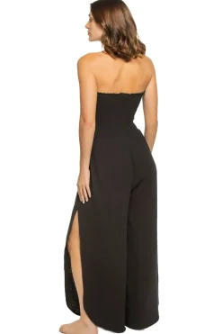 Elan Jumpsuits / Rompers-Strapless Jumpsuit