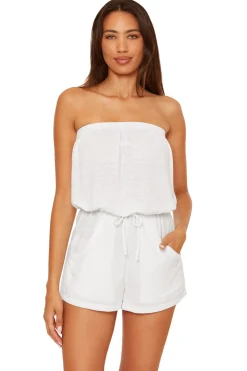 Becca by Rebecca Virtue Jumpsuits / Rompers-Strapless Romper