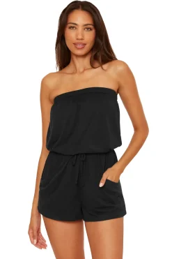 Becca by Rebecca Virtue Jumpsuits / Rompers-Strapless Romper