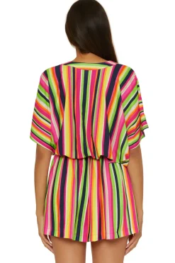 Trina Turk Tunics-Stripe Tunic