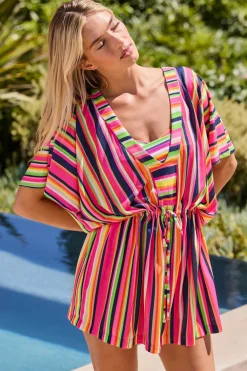 Trina Turk Tunics-Stripe Tunic