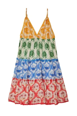 Farm Rio Sundresses-Summer Mix Mini Dress