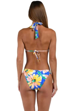 Sunshine 79 Triangle|Halter-Sunflower Triangle Bikini Top