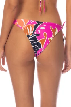 Maaji Tie Side|Brazilian / Cheeky-Sunning Reversible Brazilian Tie Side Bikini Bottom