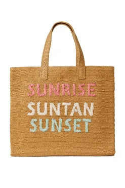 BTB Los Angeles Bags-Sunrise Suntan Tote