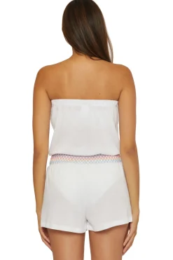 Soluna Jumpsuits / Rompers-Sunset Strapless Romper