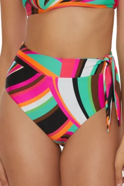 Trina Turk High Waist|Bikinis-Swoop High Waist Bikini Bottom