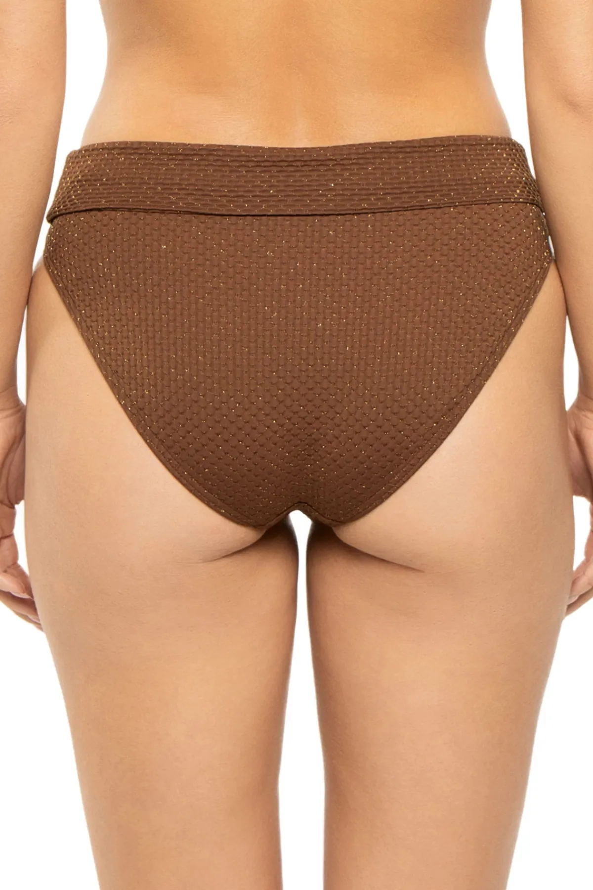 MaxSwim Hipster|Bikinis-Sydney Textured Hipster Bikini Bottom