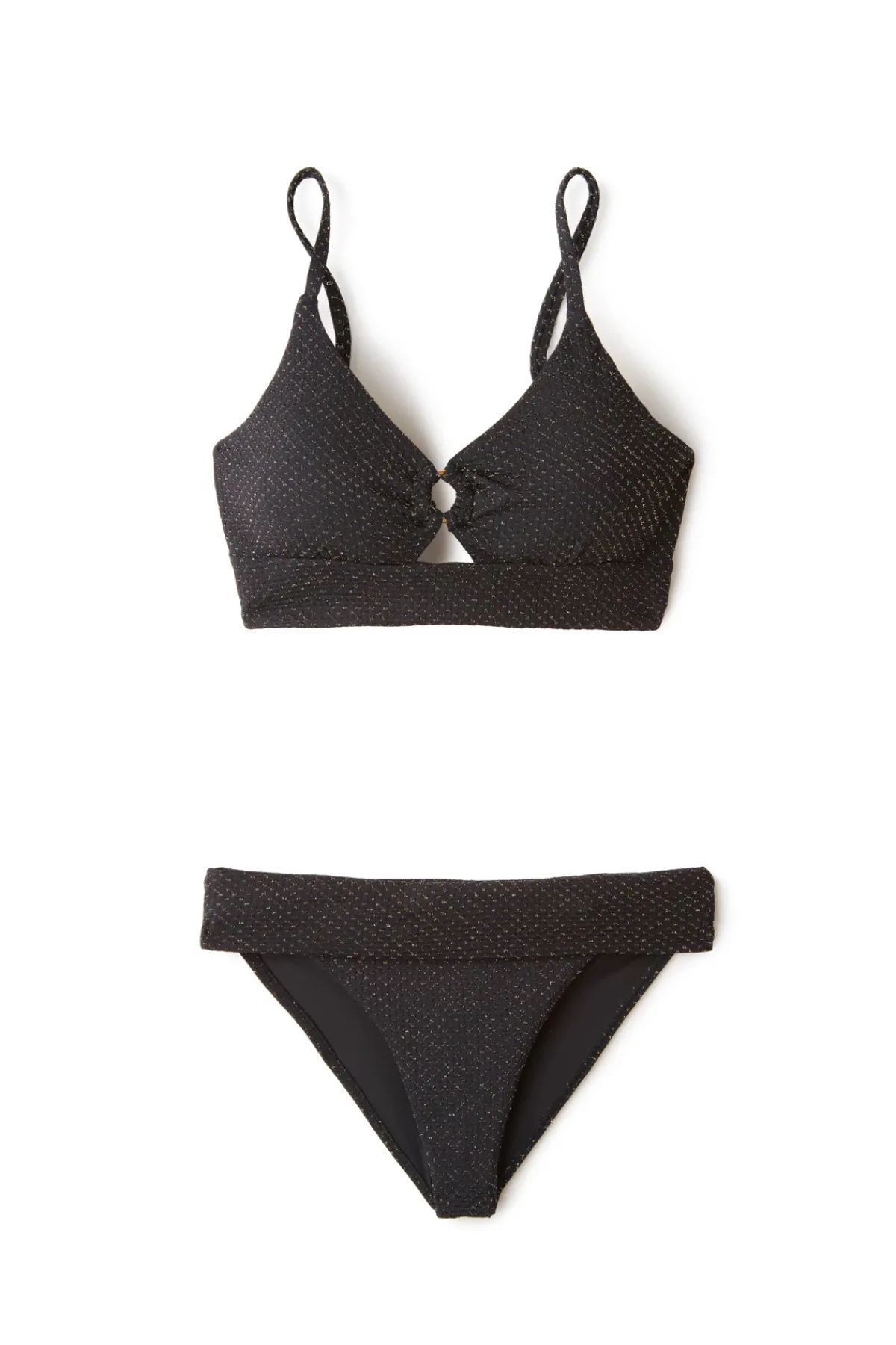 MaxSwim Hipster|Bikinis-Sydney Textured Hipster Bikini Bottom