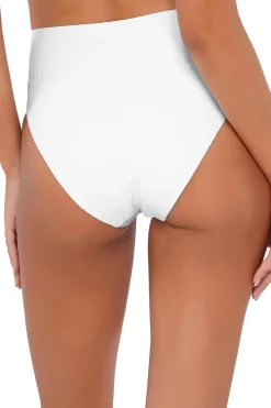 Swim Systems High Waist|Bikinis-Tatum Banded High Waist Bikini Bottom