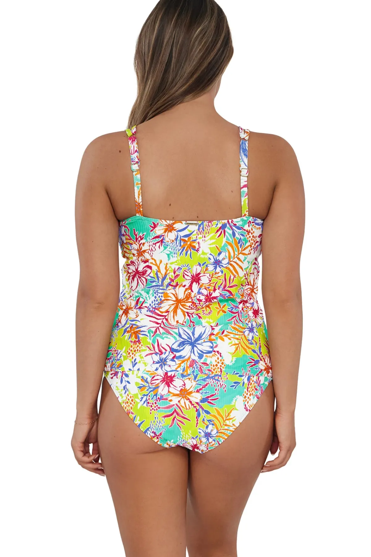 Sunsets Tank|Tankinis-Taylor Underwire Tankini Top (E-H Cup)