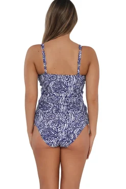 Sunsets Tank|Tankinis-Taylor Underwire Tankini Top (E-H Cup)