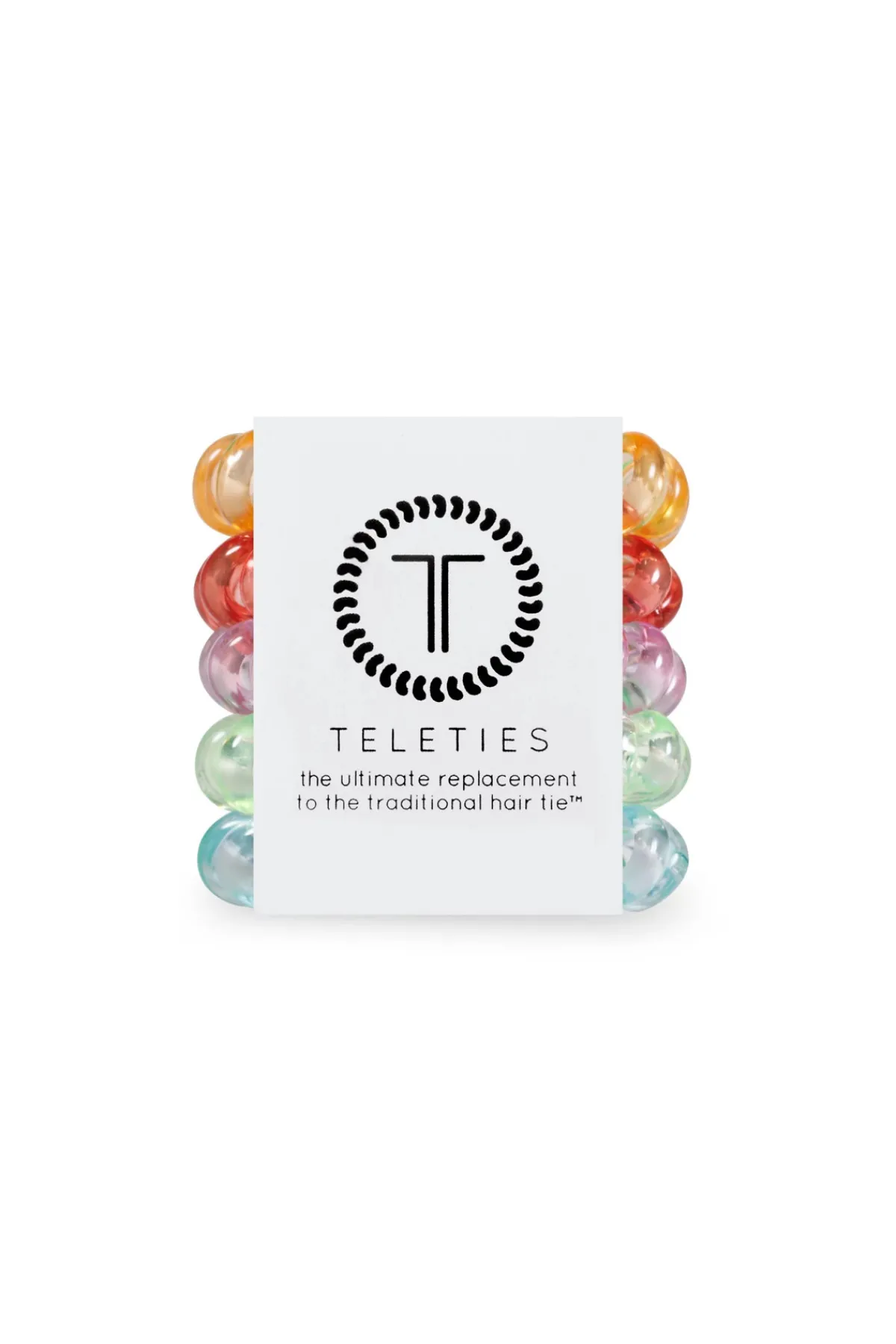 Teleties Hair Accessories-Technicolor Dreams 5-Pack Mini Hair Ties