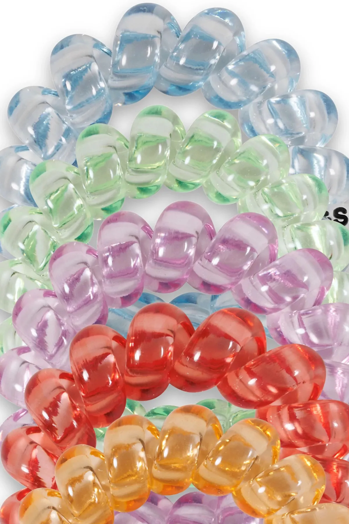 Teleties Hair Accessories-Technicolor Dreams 5-Pack Mini Hair Ties