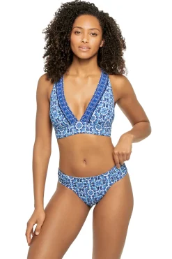 Tommy Bahama Triangle|Bikinis-Terrazzo Tile Reversible Banded Bikini Top